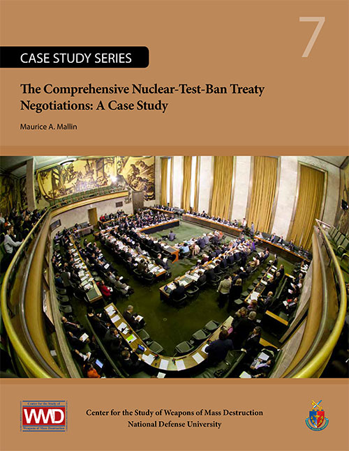 The Comprehensive Nuclear-Test-Ban Treaty Negotiations: A Case Study